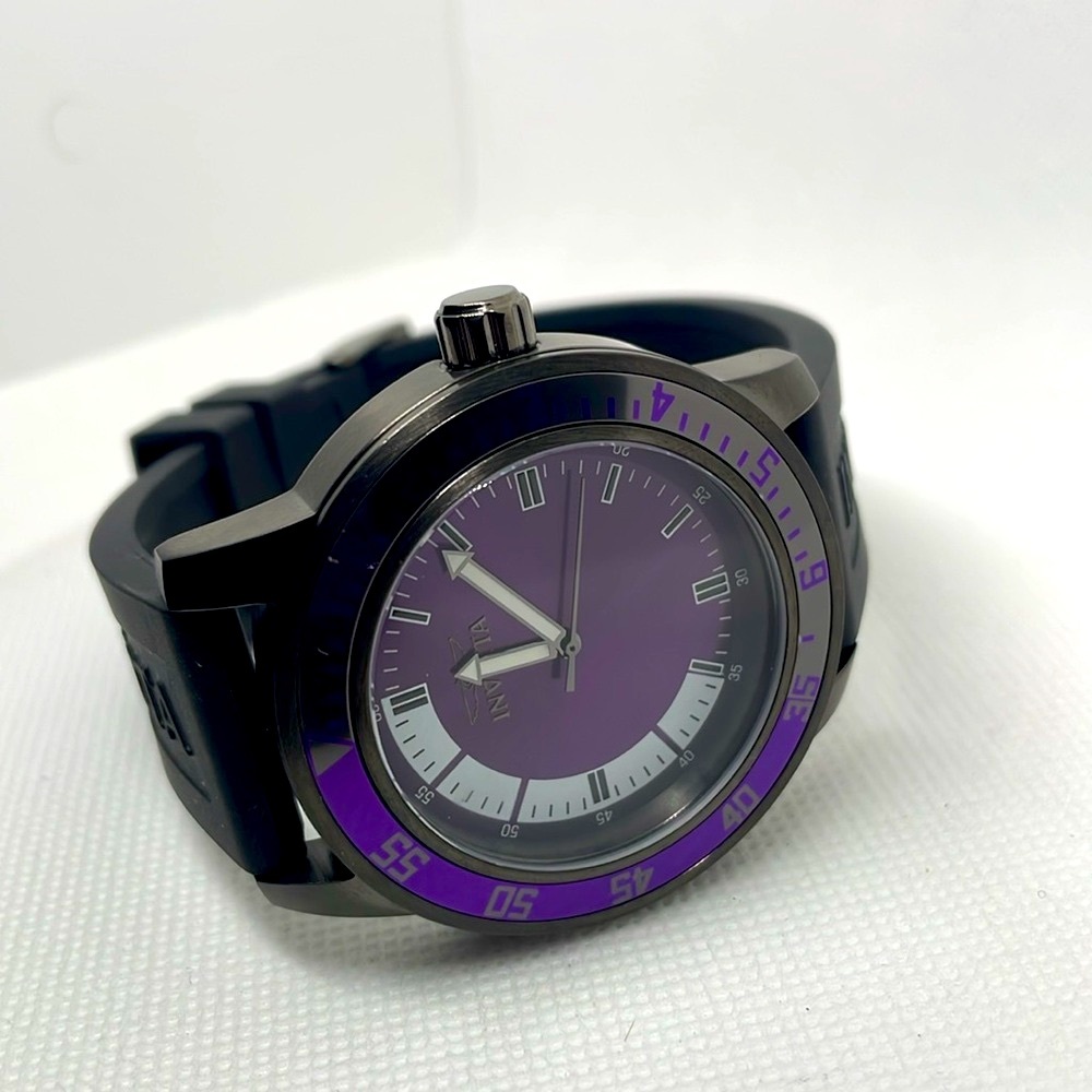 Invicta Vintage Purple Diver Men’s Watch RARE